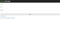 Desktop Screenshot of m.protexting.com